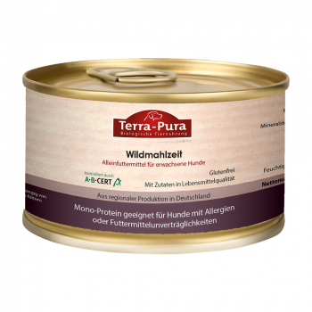 Wildmahlzeit für Hunde 200g Dose x 6