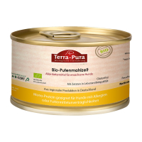 1 x Bio-Putenmahlzeit für Hunde 200g Dose